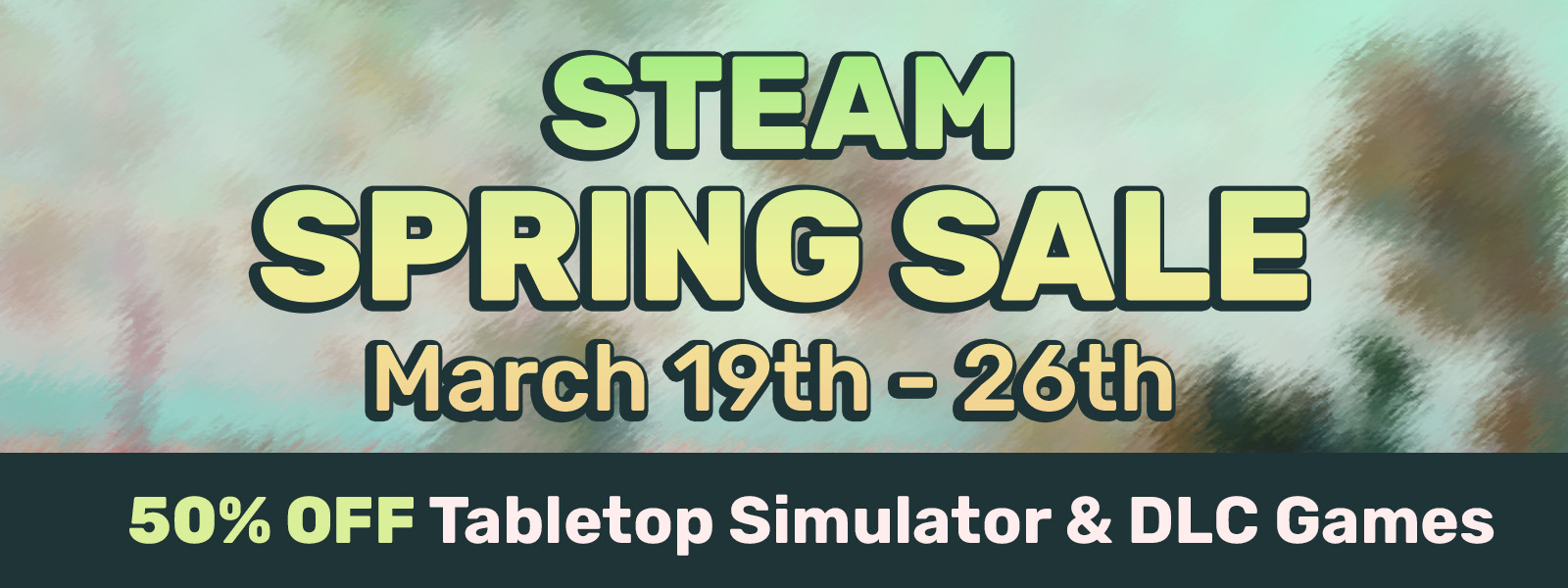 🌳Steam Spring Sale - 50% Off Tabletop Simulator & DLC